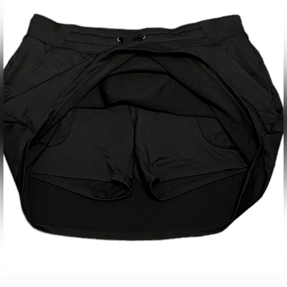 BOGO TekGear Black 'On-the-Go-Gear'  Skort w/Moisture-Wicking Tech & Pockets XXL - Picture 5 of 6
